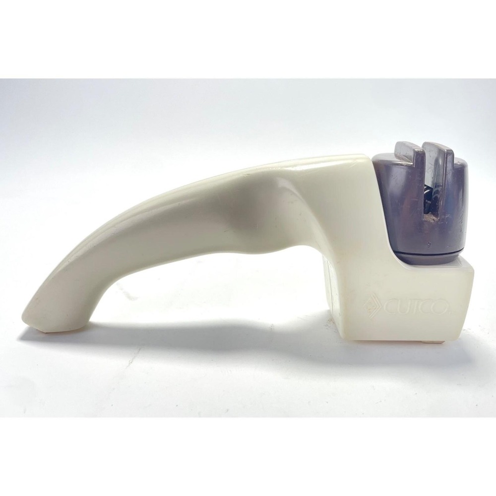 Cutco Preowned  #82 Pearl White Knife Sharpener Kitchen Tool